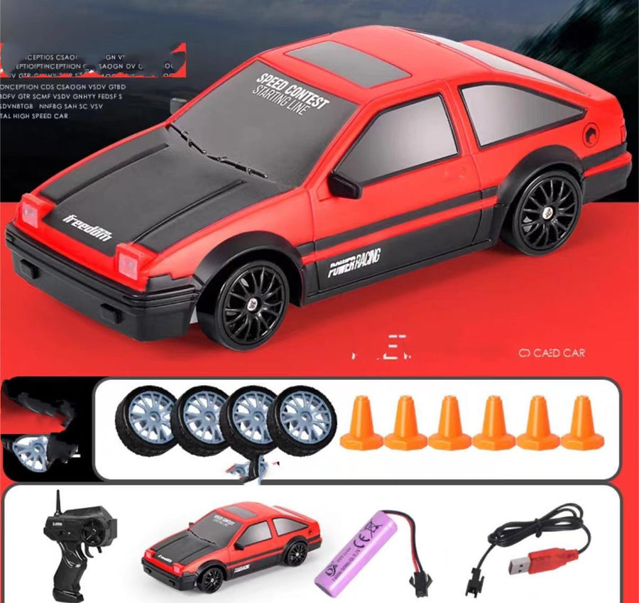 2.4G Drift Rc Car 4WD RC Drift Car Toy Remote Control GTR Model AE86 Vehicle Car RC Racing Car Toy For Children