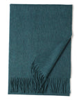 New Solid Color Wool Long Beard Warm Tassel Scarf Thick