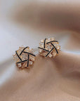 Temperament Net Earrings Female Earrings