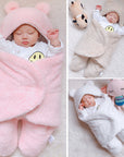 Baby Sleeping Bag Envelope for Newborn Baby Winter Swaddle Blanket