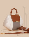 Crossbody Shell Bag Exquisite Contrast Color Women's Fashion All-matching