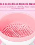 Portable USB Makeup Brush Cleaner Machine Electric Cosmetic Brush Cleaning Washing Tools Automatic Clean Makeup Brushes