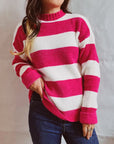 Casual Bold Stripes Sweater