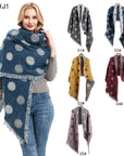 Autumn And Winter Thickened Scarf