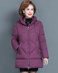 Middle-aged And Elderly Women's Cotton-padded Coat