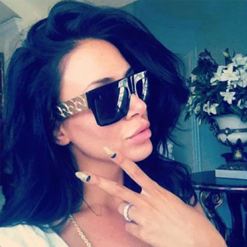 Unisex Luxury Gold Chain Sunglasses