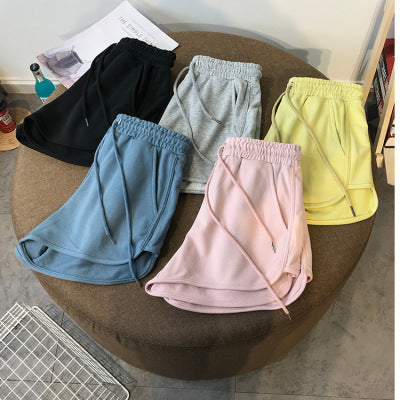 Women's Summer Loose Korean Style High Waist Shorts