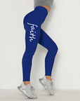 Waist Letter Printed Leggings Hip Lifting Stretch