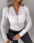 Women's Lace Bottoming Shirt Autumn And Winter