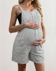 European And American Pregnant Women Overalls Shorts Maternity Clothes