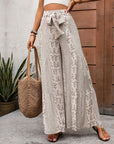 Women's Fashion Casual Ethnic Style Wide-leg Trousers