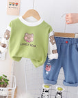 Boys And Girls Sweater Long Sleeve Suit