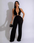 Women's Casual Versatile Solid Color Camisole Jumpsuit