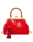 Embroidered Chinese Style Retro Portable Crossbody Bag Cheongsam Ethnic Style