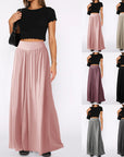 Loose-fitting Dance Draping Effect Pants High Waist Wide Leg