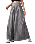 Loose-fitting Dance Draping Effect Pants High Waist Wide Leg