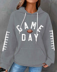 Hooded Long Sleeve Sweater All-matching Loose