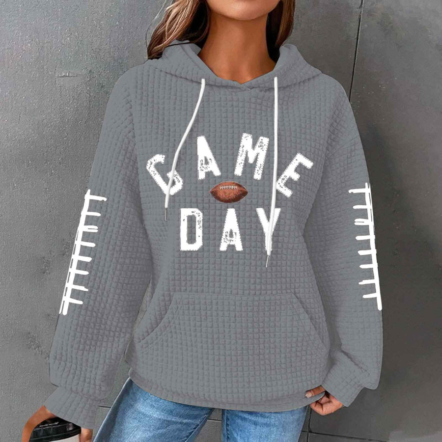 Hooded Long Sleeve Sweater All-matching Loose