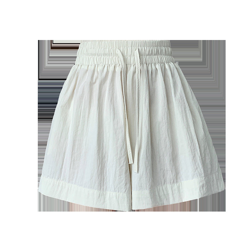 Small Ice Silk Shorts Wide Leg