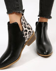 European And American Plus Size Leather Martin Boots