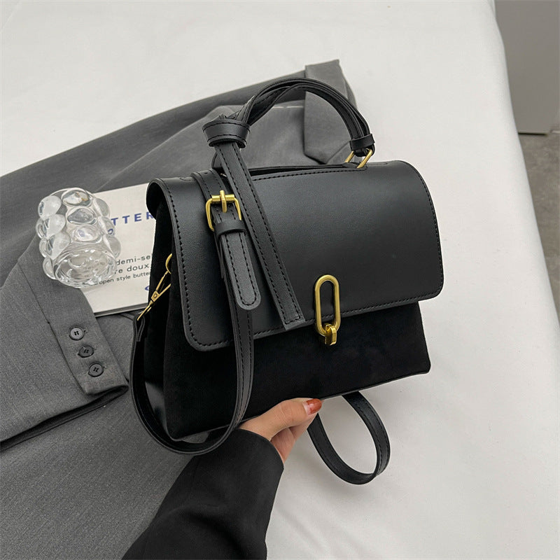 High-grade Portable Shoulder Bag Retro Minority Crossbody Commuter Bag 