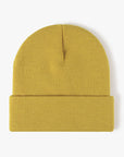 Autumn And Winter Light Board Warm Thickened Double-layer Simplicity Women's Knitted Hat