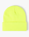 Autumn And Winter Light Board Warm Thickened Double-layer Simplicity Women's Knitted Hat