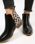 European And American Plus Size Leather Martin Boots