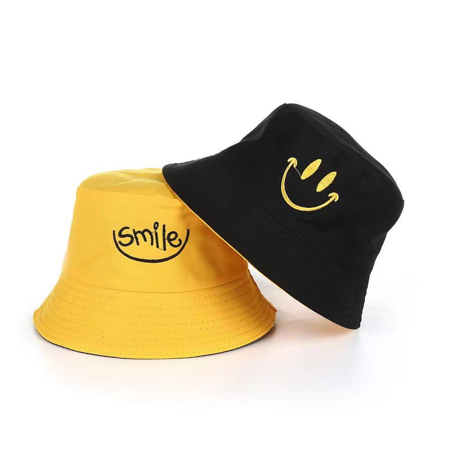 Double Sided Embroidery Bucket Hat