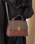 High-grade Portable Shoulder Bag Retro Minority Crossbody Commuter Bag 