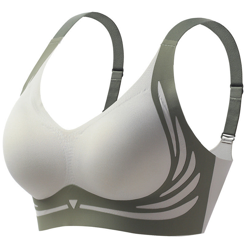 Breast Holding Soft Support Underwear Women's Adjustable Bra