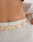 European And American Ocean Vacation Style Starfish Waist Chain Beach