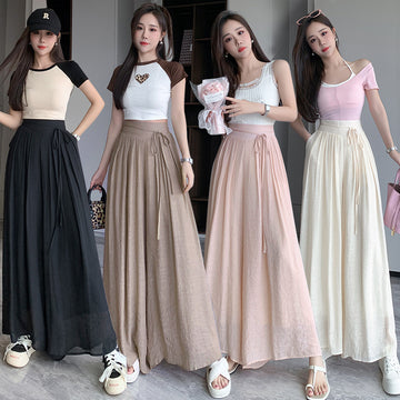 Women's Loose Drooping Wide Leg Pants