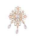 Design Court Retro Baroque Style Coat Brooch