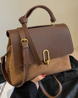 High-grade Portable Shoulder Bag Retro Minority Crossbody Commuter Bag 