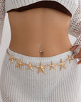 European And American Ocean Vacation Style Starfish Waist Chain Beach