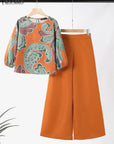 Summer Wide Leg Pant Sets