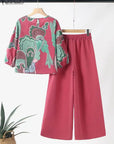 Summer Wide Leg Pant Sets