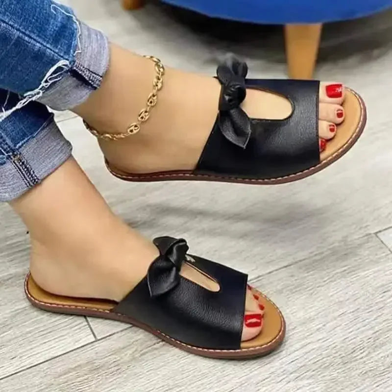 Summer Cute Butterfly-Knot Flats  Sandals