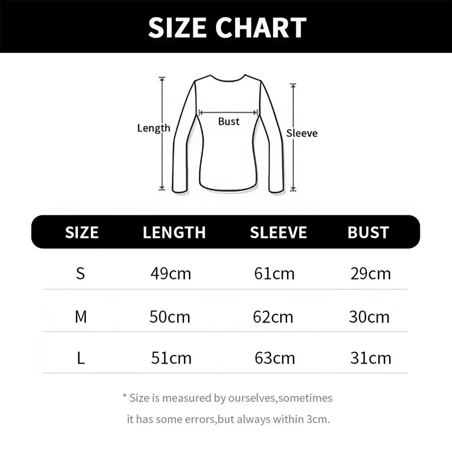 Womens Long Sleeve Turtleneck Cropped T-Shirt