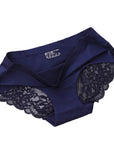 Seamless Comfort Lace Briefs Hollow Out Panties