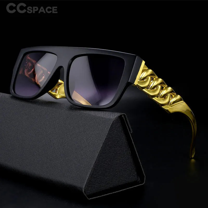 Unisex Luxury Gold Chain Sunglasses