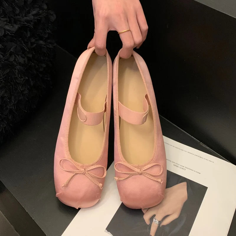 Luxury Satin Silk Ballet Shoes