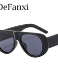 Retro Irregular Big Frame Women Sunglasses