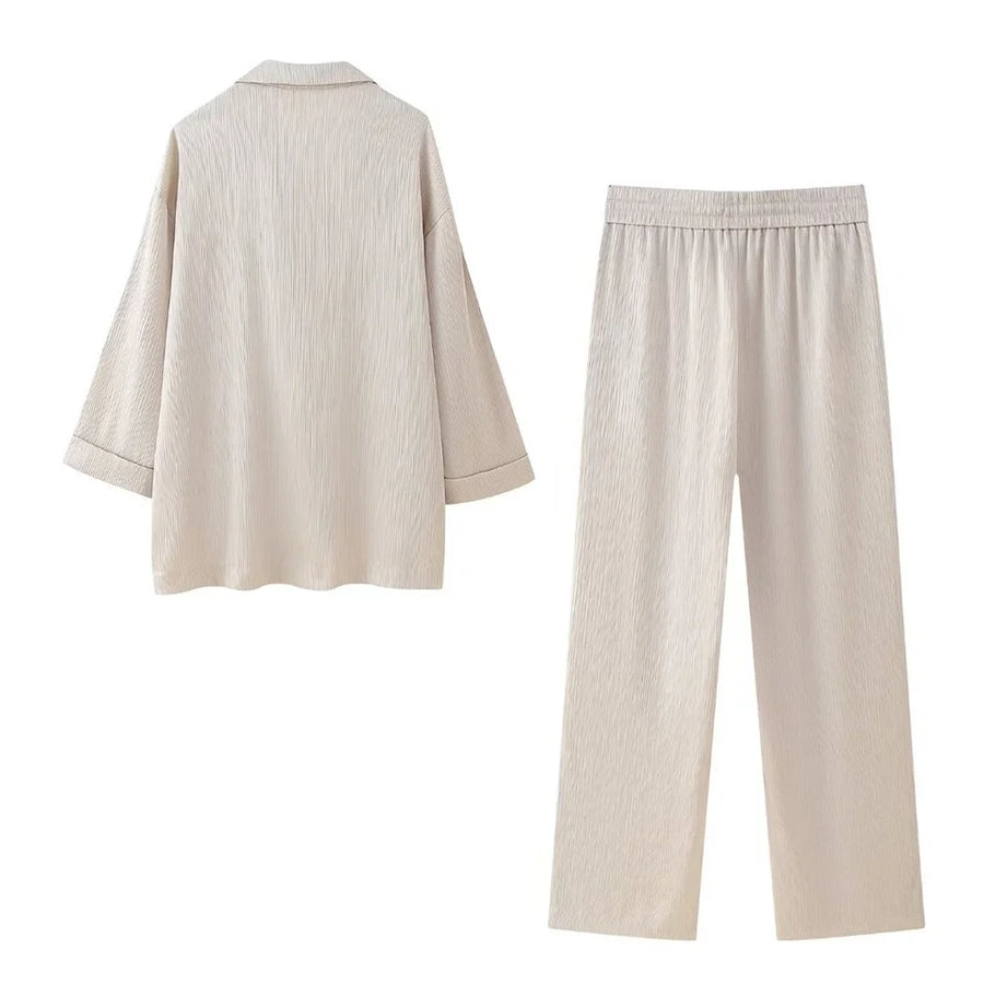 European and American Style New Women's  Pant Sets