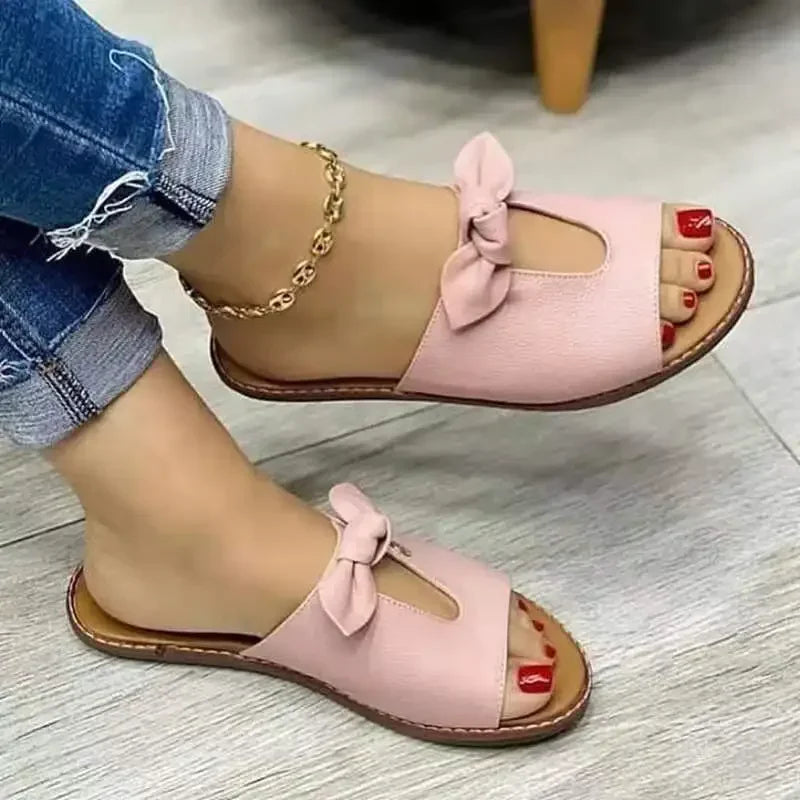 Summer Cute Butterfly-Knot Flats  Sandals