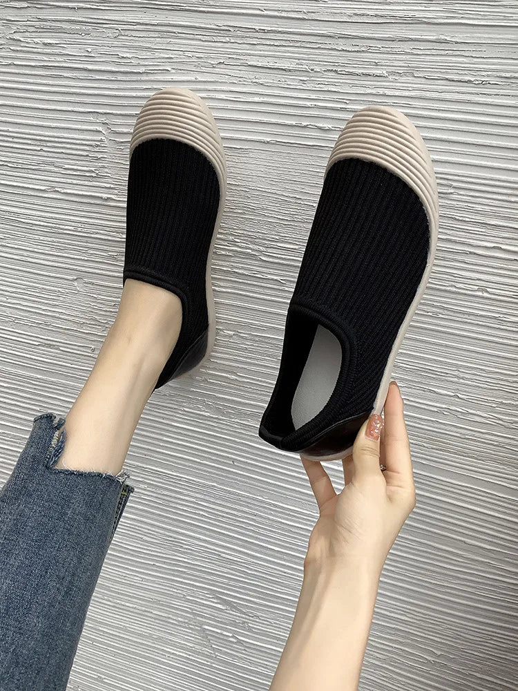 New Breathable Mesh Comfortable Flat Shoes