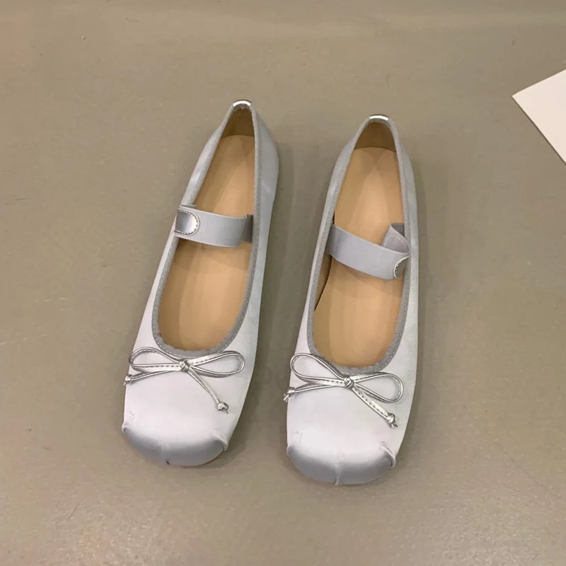 Luxury Satin Silk Ballet Shoes