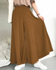 Summer Plus Size Wide Leg Pants