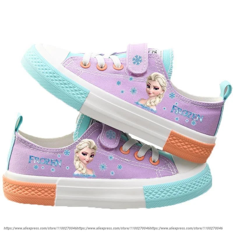 Disney Cartoon Kids Canvas Shoes